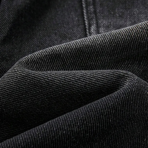 Pantalones Cortos de Mezclilla OEM de Alta Calidad, Resistentes, Ligeros, con Logotipo Personalizado, Adorno de Diamantes de Imitación, Dobladillo sin Rematar, Tallas Grandes, Transpirables y de Secado Rápido para Hombre - Product Image 5