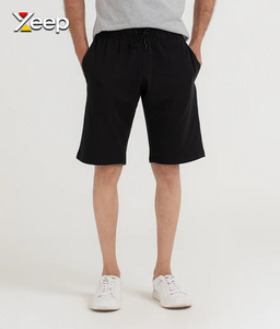 XEEP Customize Lightweight Solid Casual Men <b>Shorts</b> High Quality Quick Dry Breathable Drawstring Knitted Front High OEM Service - Product Image 3
