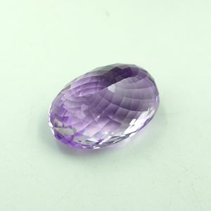 พลอยอเมทิสต์ธรรมชาติ รูปทรงวงรี 24.60 กะรัต แบบเม็ดเดี่ยว - Product Image 2