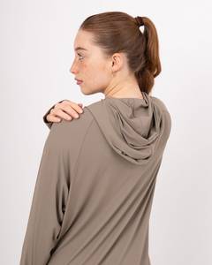 Conjunto Deportivo Islámico Modesto de Dos Piezas, Sudadera con Capucha y Leggings para Mujer, Ropa para Gimnasio, Running y Yoga, Proveedor Mayorista con Logotipo Personalizado - Product Image 4