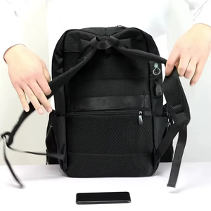 Sac à dos personnalisé de marque, décontracté, simple, grande capacité, pour ordinateur portable, idéal pour les voyages et l'école, pour hommes, haute qualité - Product Image 4