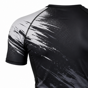 T-shirt de compression à manches longues pour homme, protection UV, séchage rapide, idéal pour la gym, la course et le fitness - Product Image 5