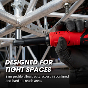 LEMATEC Cordless Electric Ratchet Wrench 12V 3/8 In Lithium Ion 15000mAh 54Nm Max <b>Torque</b> Compact Power Tool Auto Repair - Product Image 6