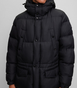 <b>Men</b> <b>Long</b> Stand Collar <b>Puffer</b> Jacket Winter Casual Style Streetwear Outerwear Clothing Cold Weather Manufacturer Apparel Warm - Product Image 6