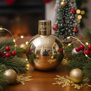 Botellas esféricas doradas de PET de alta calidad para gel de ducha, 300ml/500ml, fabricante, venta al por mayor, OEM, ODM, marca privada - Product Image 3