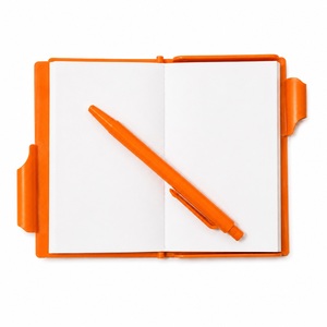 Portable Wheat Straw Pocket Notebook with Pen Mini Travel <b>Memo</b> <b>Pad</b> Compact Writing Notepad for School Office Promotional Gift - Product Image 1