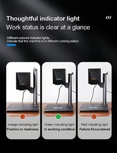 Giá cả cạnh tranh laser cầm tay đánh dấu khắc cho doanh nghiệp nhỏ xách tay mini sợi Laser đánh dấu máy - Product Image 4