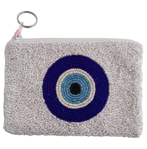 Floral Design Colorful Seed Beads Embroidered Coin Bag custom <b>kids</b> birthday gifts unique coin purse - Product Image 1