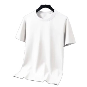 Camiseta de Verano Modal de Manga Corta para Hombre, Cuello Redondo, Color Sólido, Alta Gama, Ajustada, Mercerizada, 100% Modal - Product Image 5