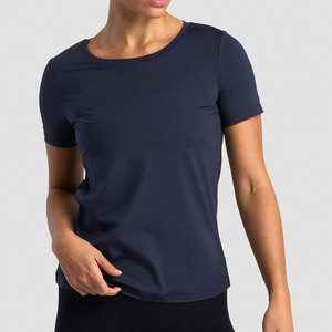 Camiseta de Cuello Redondo 2026, Fabricante de Camisetas, Corte Ajustado, Lisa, con Logotipo Personalizado, Ropa Deportiva, Camiseta de Fitness, Nueva Llegada de Verano - Product Image 5