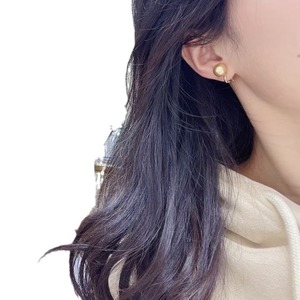 Pendientes de Perlas de Oro Natural de 9-10 mm, Brillo de Aceite Impecable, Brillo de Espejo Intenso, Chapado en Oro de 18K, 925, Círculo Pequeño de Precisión, Verde - Product Image 5
