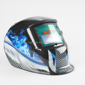 Suministros de soldadura automática con energía solar Control digital profesional <span class=keywords><strong>Casco</strong></span> de soldadura de oscurecimiento automático con iluminación LED - Product Image 5