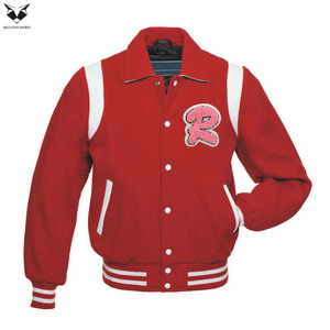 Patchwork Design Men Letterman Jacket, High Quality Cotton Fleece Fabric Customized Made New Men's Varsity Jackets - Product Image 2