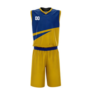 Vêtements de sport en gros, uniformes de basket-ball, nouveau design, ensemble d'uniformes de basket-ball pour jeunes - Product Image 6