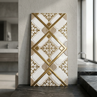 Carreaux muraux numériques en céramique effet sucre 30x60 pour décoration intérieure design, 12x24, de l'Inde, haute brillance, effet surligneur