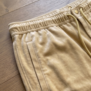 Shorts Bermuda en Velours Satiné pour Homme, Taille Mi-Haute avec Cordon de Serrage, Style Urbain avec Poches - Product Image 3