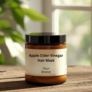 Masque capillaire au vinaigre de cidre de pomme pour une détoxification profonde du cuir chevelu, un effet brillance, un contrôle des frisottis, des cheveux lisses, un équilibre du pH, des soins réparateurs, formule de salon - Product Image 2
