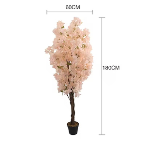 Arbre à fleurs blanches réaliste |   Bonsaï artificiel pour la décoration intérieure de la maison, des hôtels et des événements - Product Image 6