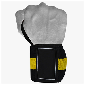 Adjustable Elastic Wrist Support <b>Wrap</b> for Weight Lifting Strength Training Breathable Velcro Closure Unisex Fit - Product Image 2