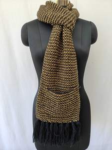 Écharpe tricotée unisexe polyvalente pour l'extérieur - Chaleur par tous les temps - Cache-cou en tricot côtelé doux personnalisable - Product Image 2