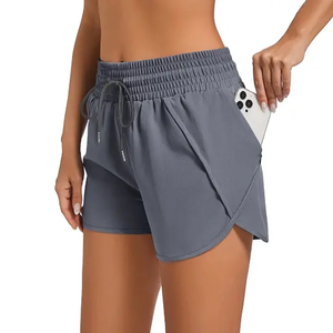 Shorts de sport décontractés en coton pour femmes, nouvelle mode, vente en gros, personnalisables - Product Image 4
