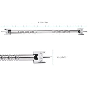 Jauge de hauteur pour bracket orthodontique en acier inoxydable, outil de positionnement dentaire réglable, instrument de mesure manuel, autoclavable - Product Image 2
