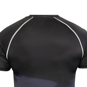 OEM Custom Design High Quality <b>Compression</b> <b>Shirts</b> <b>Men</b> Fitness Training Wear Breathable <b>Compression</b> T <b>Shirt</b> - Product Image 3
