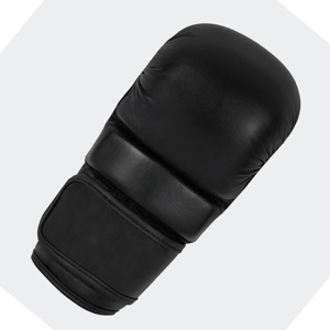 ถุงมือฝึกซ้อม MMA สำหรับกราปลิง ชกมวย ซ้อมมวย ทำจากหนังวัว ระบายความชื้นได้ดี เหมาะสำหรับทุกเพศ ปรับขนาดได้ตามต้องการ - Product Image 1