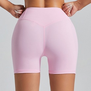 Shorts de sport d'été 2 en 1 pour femmes, séchage rapide, avec culotte intégrée et poche élastique à la taille - Product Image 3