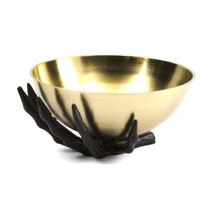 Vajilla Premium, Tazón Metálico con Base Elevada para Hogar, Cocina, Hotel, Restaurante y Regalos, Decoración del Hogar - Product Image 1