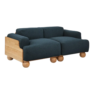 Canapé artisanal – Canapé en bois massif, sièges rembourrés, mobilier pour la maison, la salle à manger, l'hôtel et la décoration de villa - Product Image 1