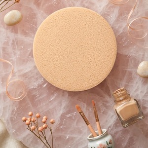[K-ESSENTIALS] ฟองน้ำแต่งหน้ารูปหัวใจ ไมโครพอร์ ไฮโดรฟิลิก บีบีครีม สปองจ์ - Product Image 3