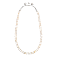 Collier classique artisanal de 47 cm en gros avec perle d'eau douce ovale, bijoux en pierres précieuses naturelles de qualité AA en provenance d'Inde