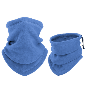 ผ้าพันคอโพลาร์ฟลีซกันหนาว 100% โพลีเอสเตอร์ ปรับได้ ใช้ได้ทั้งชายและหญิง จำหน่ายจำนวนมากสำหรับใส่ในฤดูหนาว - Product Image 1