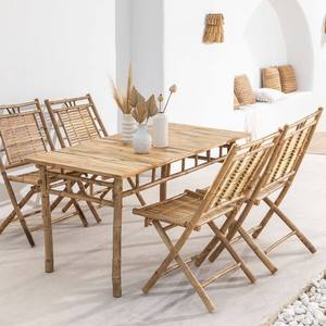 <b>Bamboo</b> Coffee <b>Table</b> Natural <b>Bamboo</b> Furniture for Outdoor Party Dining Restaurant Resort Vietnam Manufacturer - Product Image 1