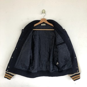 เสื้อโค้ทกันลมไซส์ใหญ่สำหรับผู้ชาย สไตล์ลำลองสำหรับกิจกรรมกลางแจ้ง ทรงโอเวอร์ไซส์ ซิปหน้า สตรีทแวร์ แต่งผ้าแบบแพทช์เวิร์ค ทรงเบสบอล คอตั้ง สำหรับฤดูใบไม้ร่วง - Product Image 5