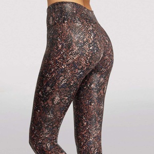 Women's Christmas Costume Printed Fitness Gym <b>Leggings</b> Mid Waist Elastic Waistband Yoga <b>Stirrup</b> Pants Spandex/Polyester - Product Image 5