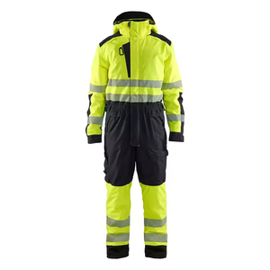 Combinaison de travail industrielle confortable et réfléchissante, imperméable, conforme à la norme ANSI Classe 2, avec éclairage LED pour la sécurité routière et la lutte contre les incendies, à prix abordable - Product Image 1