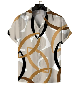 Camisa Hawaiana de Manga Corta para Hombre, Última Moda, Venta al por Mayor - Product Image 4