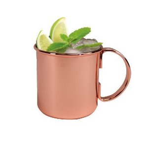 Hammered copper beverage mug collection ruby woodland drink cups reusable cocktail mugs premium durable - Product Image 3