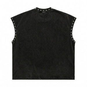 Camiseta sin mangas Glory Custom con estampado gráfico de diamantes de imitación, 100% algodón, tela suave, estilo vintage nuevo, para uso unisex. - Product Image 2