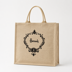 Bolsa de Tela Natural Juco Personalizada 40x40x15cm, Ecológica, Reutilizable, Promocional, para Compras, Venta al Por Mayor, Fabricante OEM para Exportación - Product Image 3