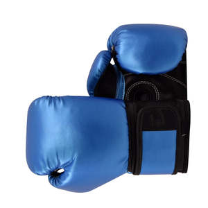 Gants de boxe en cuir tendance et confortables, de haute qualité, couleur personnalisée, respirants, à bas prix, avec fermeture auto-agrippante pour la lutte - Product Image 6