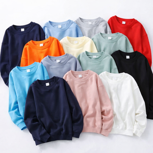 Sudadera extragrande personalizada al por mayor para hombre, de algodón grueso, estilo casual, con cuello redondo y manga larga, 330 g/m² - Product Image 3