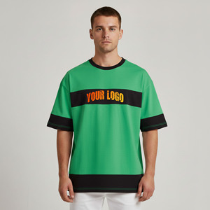 2026 New Arrived Men's T-Shirts Hot Selling 100% Cotton Streetwear Custom Screen Printed Logo Eco-Friendly baggy men's t-shirt - Product Image 1
