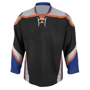 Jersey de Hockey sobre Hielo Personalizado Transpirable de Alta Calidad, Jersey de Hockey sobre Hielo de Moda al por Mayor con Diseño de Logotipo Propio para Hombre - Product Image 2