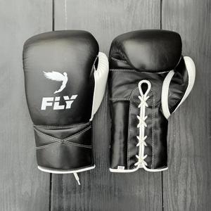 Guantes de Boxeo de Alta Calidad OEM, Cuero Vacuno Genuino, Correa Ajustable, Guantes de Boxeo para Entrenamiento y Gimnasio, Unisex - Product Image 1