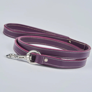 Correa de Cuero para Perro con Diseño Sólido y Moderno, Servicio OEM, Accesorios para Mascotas, Correa de Cuero para Perro en Venta - Product Image 2