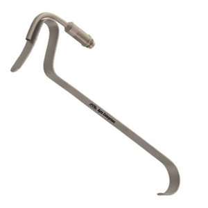 Fiber <b>Optic</b> Plastic Surgery <b>Instrument</b> Freeman Flap Retractor With Fiber <b>Optic</b> Guide Light 20cm 12mm 25mm Medic <b>Instrument</b> - Product Image 4