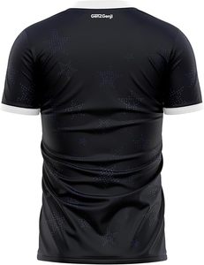Camiseta de Fútbol Roja GSNZGenji USA, Cuello en V, Manga Corta, Poliéster Resistente, Ropa Deportiva para el Día Nacional - Product Image 6